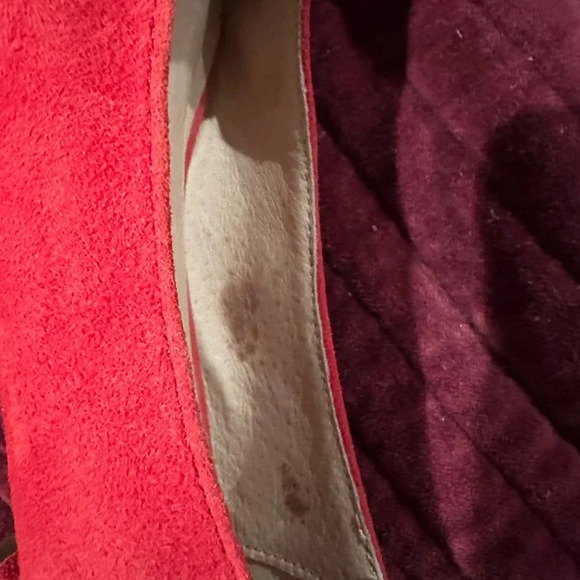 Steven by Steve Madden red suede pointy toe flats - Picture 8 of 8